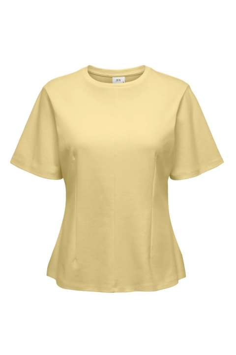 Priser på JDY - Bluse - Eva S/S Top - French Vanilla