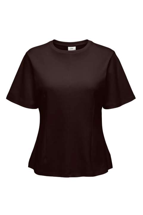 Priser på JdY - Bluse - Eva S/S Top - Black Coffee