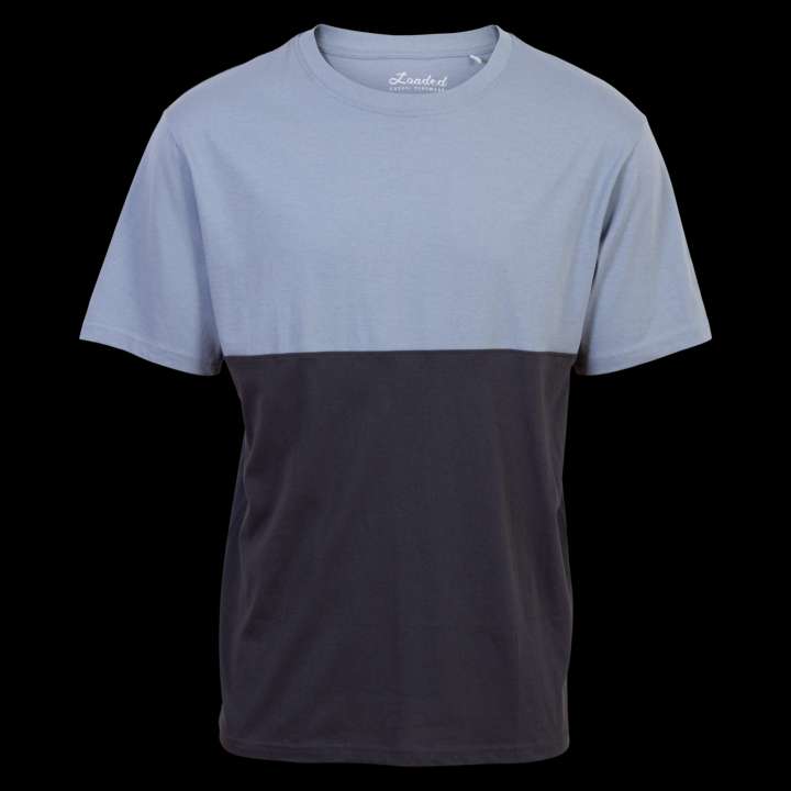 Priser på Loaded Mass Herre T-shirt - P25 Denim Block - XL