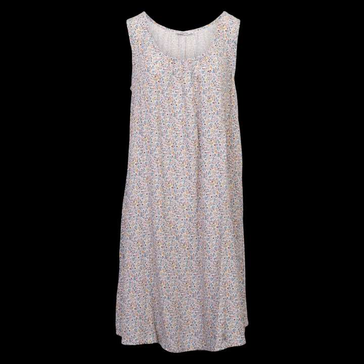 Priser på ZbyZ Dame Kjole - Offwhite/Flower - 46/48