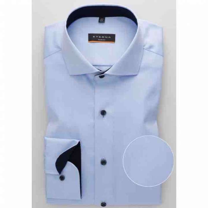 Priser på Eterna Slim Fit Skjorte 8819 F142 10 Cover Shirt