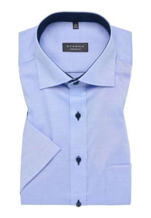 Priser på Eterna Comfort Fit Kort Ærmet Skjorte 8100 K137 12-46/2xl