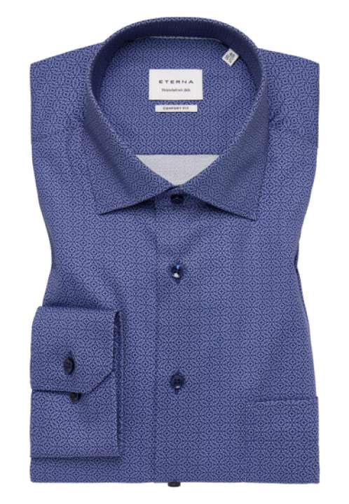 Priser på Eterna Modern Fit Skjorte 4501 X17v 18-46/2xl