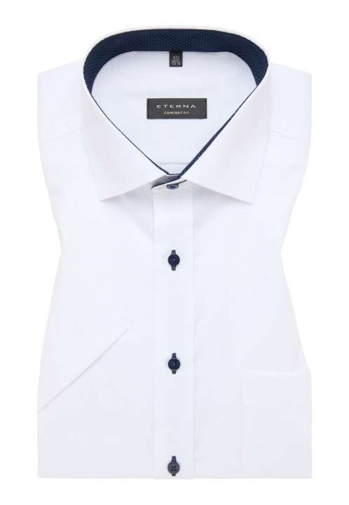 Priser på Eterna Comfort Fit Kort Ærmet Skjorte 8100 K137 00-46/2xl