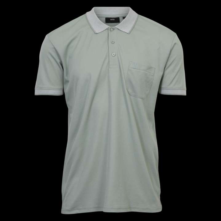 Priser på Vito Texas VITO Herre Polo - Fresh Green - 2XL