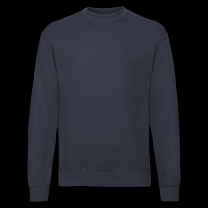 Priser på Fruit of the Loom Unisex Sweatshirt - Navy - XL