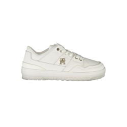 Tommy Hilfiger Hvid Polyester Sneakers