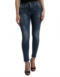Dolce & Gabbana Blå Bukser & Jeans