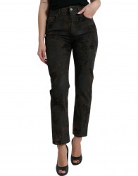 Dolce & Gabbana Brun Bolmuld Denim Bukser & Jeans